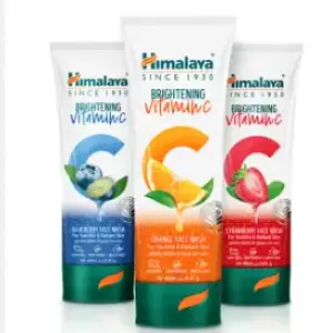 Himalaya Brightening Vitamin C Orange Face Wash - 100ml